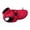 Red, variant on Adjustable Dog Winter Coat Insulated Dog Jacket With Reflective Strip Windproof Dog Outerwear For Small Medium Large Dog Cold Weather Outdoor Walking