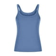 thumbnail image 6 of Horkkom Camisole Tops for Women Plus Size (S-5XL) Summer Casual Spaghetti Strap Tank Top Slim Solid Color Sleeveless Tops XXL, 6 of 6