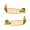 Gold, variant on ANXPTIME 20xMetal Brooch Pins Blank Base Brooches 20/25/32mm Lock Back Safety Badge Pin