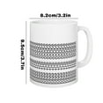 thumbnail image 2 of Hidden Message Sarcastic Funny Mug for Coworkers & Best Friends, Humor Gift with Rude Quote, Striped Print Coffee Cup for Office, Home, Gag Gift for Adults,E, 2 of 4