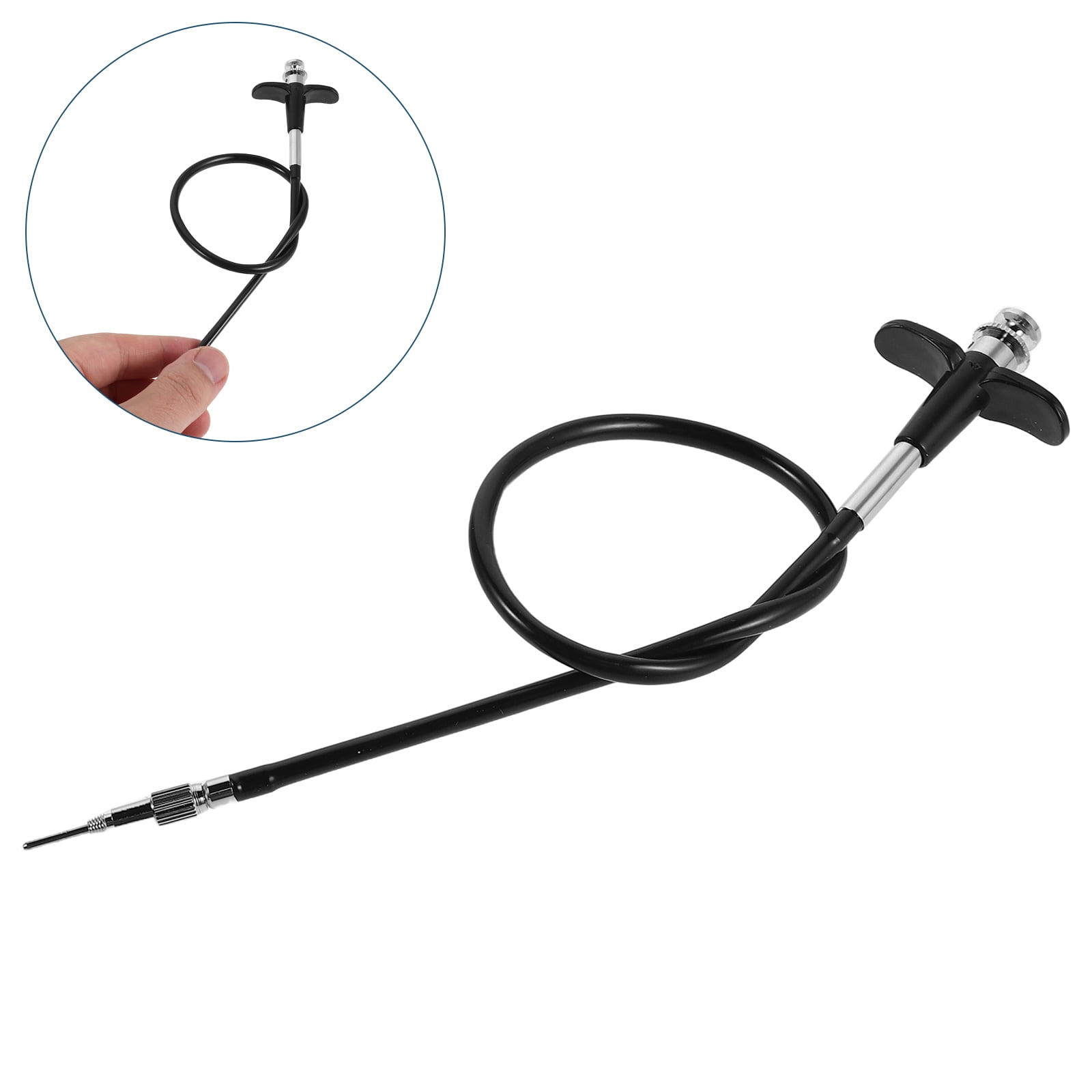 LOLIPPYY Anti Shake Black Mechanical Shutter Release Cable for Camera Vibration Free