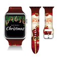 thumbnail image 1 of Compatible Con Apple Watch Con Copos De Nieve Navideños De 38/40/41/42/44/45 Mm Para Mujeres Y Hombres, Silicona Suave, Regalos Navideños De Invierno, Decoraciones, Pulsera De Repuesto Para Iwatch Ser, 1 of 5