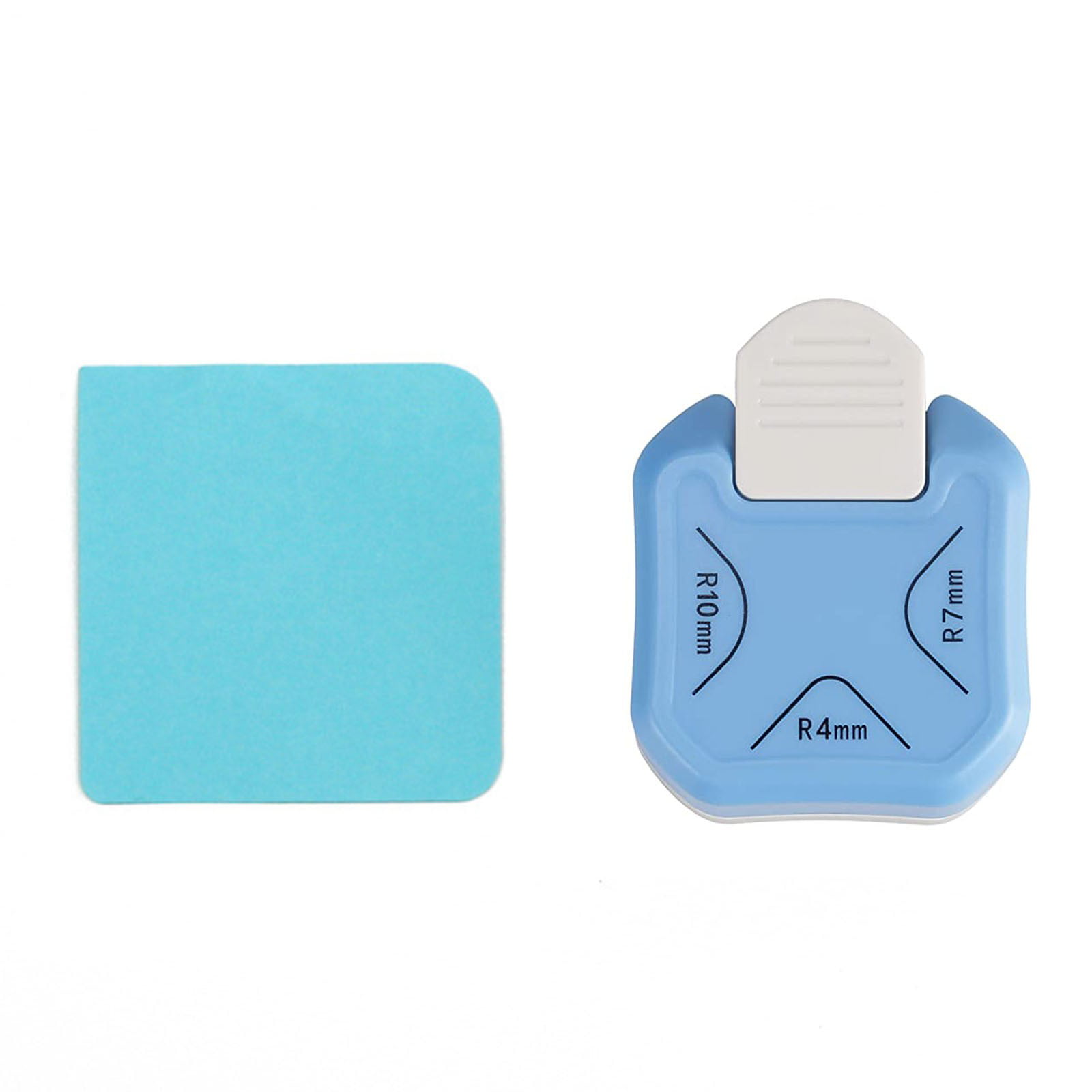 2pcs 3 Way Corner Rounder Punch Cutter DIY Projects Cardstock Hole Puncher, Size: 8.2cmx7.1cm, Other