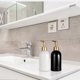 thumbnail image 5 of Hand Soap Dispenser for Kitchen Sink, White Simple Shampoo and Conditioner Dispenser for Bathroom, 5 of 5