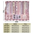 thumbnail image 3 of Wijzvio 16th Birthday Gift Throw Blanket Soft Fuzzy Fleece Blanket For Couch Bed Living Room Decoration 40"X30", 3 of 9