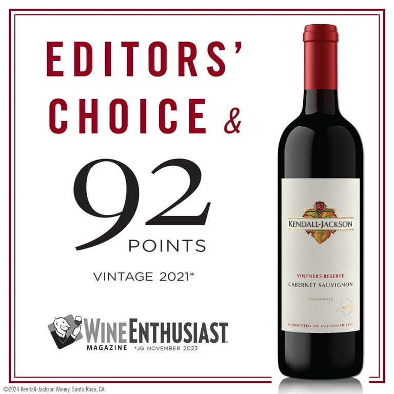 Kendall-Jackson Vintner's Reserve Cabernet Sauvignon Red Wine