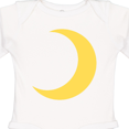 thumbnail image 4 of Inktastic Cute Yellow Moon Boys or Girls Long Sleeve Baby Bodysuit, 4 of 5
