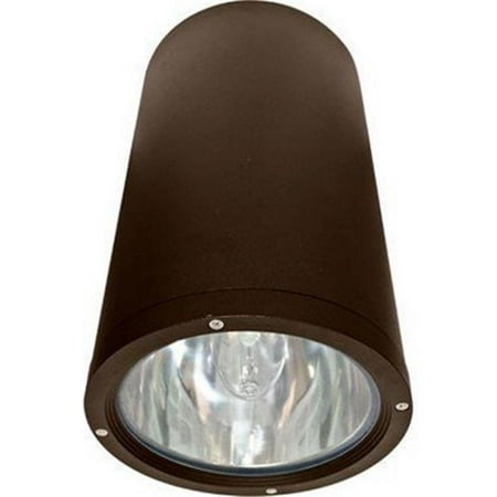 

Dabmar Lighting DW3761-BZ 13.81 x 8.06 x 8.06 in. 120 V 26 watts Powder Coated Cast Aluminum Cylinder Ceiling Fixture with PLQ26 Flourescent Lamp Bronze