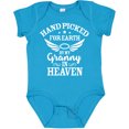 thumbnail image 3 of Inktastic Handpicked for Earth by My Granny in Heaven with Angel Wings Boys or Girls Baby Bodysuit, 3 of 5