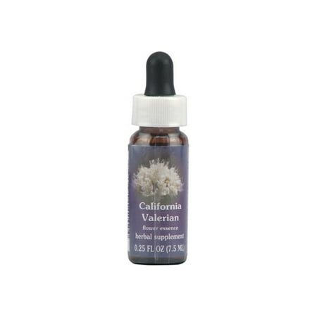 Californie Valériane à base de plantes Supplément Dropper Par essence de fleur - 0,25 Oz