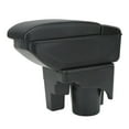 thumbnail image 3 of Car Armrest Box, Large Storage Space Double Layer Wear Resistant Center Console Storage Box  Designed  For Car, 3 of 8