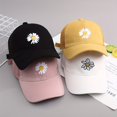 thumbnail image 2 of Gorra de béisbol bordada con flores de verano, gorra de béisbol Unisex sólida para deportes al aire libre, gorras de béisbol de Hip Hop para mujeres y hombres, 2 of 3