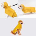 thumbnail image 2 of Impermeable para Mascotas NQ Poncho Transparente Talla 2XL, 2 of 4