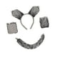 thumbnail image 5 of Conjunto de disfraz , accesorios bonitos para cosplay, espectáculos de carnaval, niños y niñas. Sin falda, 5 of 8