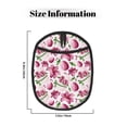 thumbnail image 3 of Pofeuu Lilies Flowers Print Silicone Pot Mat Mitten With Hanging Loop Heat Resistant Oven Mitts Non-Slip Bbq Baking Smoking Potholders, 3 of 7