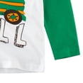 thumbnail image 7 of Xyant Boys Excavator T-Shirt Kids Toddler Long Sleeve Cotton Casual Winter Crewneck Basic Active Tops Tee Shirts (Green,9-10 Years), 7 of 7