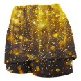 thumbnail image 6 of Abomasnow Plus Size Tennis Skirts for Women Boho Floral Printed Tummy Control Golf Skorts Summer High Waist Athletic Skirts Inner Shorts, 6 of 6