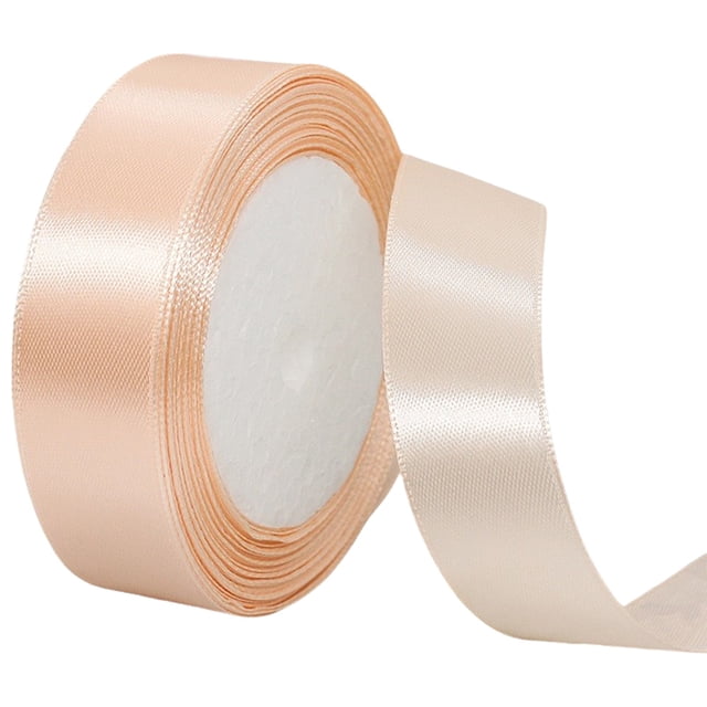 Modern Home Decor, 1 Roll 22m 4cm Wide Satin Wedding Ribbon Roll Wrapping Bouquets Bow Making Decoration Home Decor