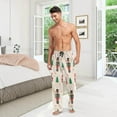 thumbnail image 6 of GZHJMY Christmas Nutcracker Pajama Pants for Men, Lounge Pants Lightweight Men Pajama Bottoms with Drawstring Pockets, Christmas New Year Birthday Gifts, Medium, 6 of 6