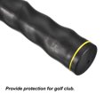 thumbnail image 4 of Unique Bargains Right Hand Teaching Practice Swing Aid Golf Club Training Grip Black Yellow 2 Pack, 4 of 6
