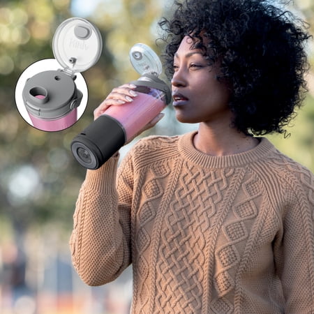 Ninja Blast 16 oz Portable Personal Blender with Leak Proof Lid and Easy Sip Spout, Smoothie Blender, Black BC100BK