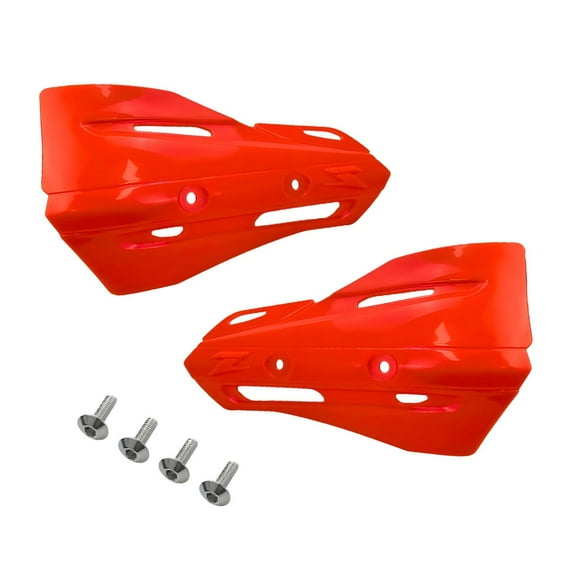 hengtong Generic Motorcycle Hands Guards Easy to Install Professional Fittings Universal Decoration Windshield Deflectors Orange