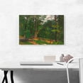 thumbnail image 2 of ARTCANVAS Trees At The Edge Of a Clearing Canvas Art Print by Edward Henry Potthast - Size: 26" x 18" (1.50" Deep), 2 of 9