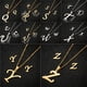 thumbnail image 4 of Juego de collares de acero inoxidable 316 con 26 letras en inglés, joyería con dijes, letras P, cadena colgante, regalo para hermana, 4 of 4