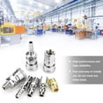 thumbnail image 3 of 18pcs Line Hose Air Compressor Connector Quick Release Assembly Set 1/4" Pneumatic Iron Parts, 3 of 12