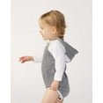 thumbnail image 2 of Rabbit Skins Fine Jersey Infant Character Hooded Long Sleeve Bodysuit with Ears, 2 of 5