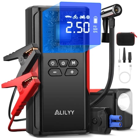 Alilyy Car Jump Starter and Tire Inflator&comma; &dollar;49 &lpar;was &dollar;90&rpar; at Walmart