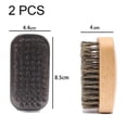 thumbnail image 2 of Cepillo De Barba Para Hombres. Fabricado en Madera con Cerdas Firmes, Cepillo para Hombre con Cerdas Ligeras, 2 of 5