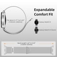 thumbnail image 2 of GEAK Compatible with Samsung Galaxy Watch 8 Bands/8 Classic Band for Women Men Magnetic Metal Band, 2 of 8