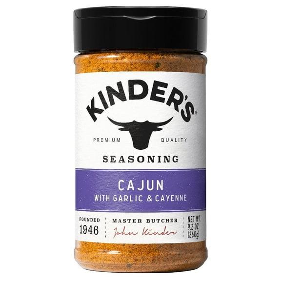 Kinder's Cajun Seasoning, 9.2 Ounce