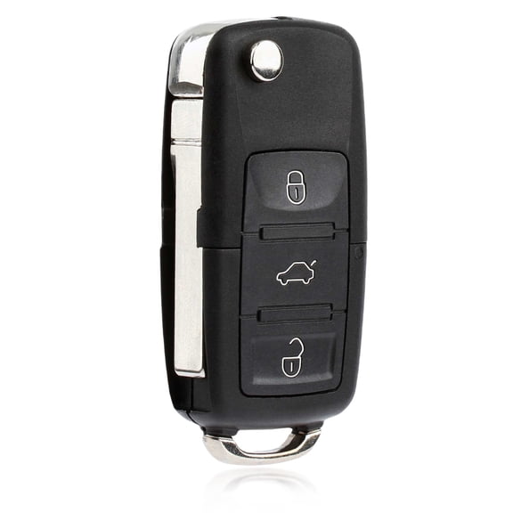 New Keyless Entry Remote Flip Key Fob for VW Rabbit Jetta Gti Eos (NBG010180T)