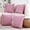 BlushPink, variant on All Smiles Decorative Throw Pillow Covers 18x18 inch Set of 4 Neutral Corduroy Square Cushion Case for Decor Living Room Couch Bed Sofa
