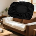 thumbnail image 4 of Funda de cojín para sofá, funda de sofá, extraíble, fundas de cojín de asiento individuales elásticas Negro, 4 of 8