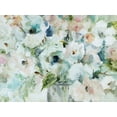 thumbnail image 2 of Robinson, Carol 18x15 White Modern Wood Framed Museum Art Print Titled - Blooming Softly, 2 of 4