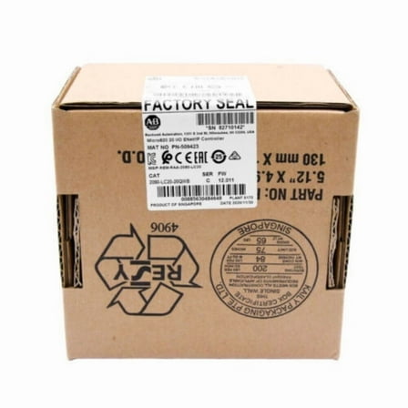 NEW Factory Sealed 2080-LC20-20QWB Micro820 20 I/O ENet/IP Controller