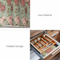thumbnail image 6 of Placemats Set of 4, Spring Flower Woven Placemat, Linen Place Mats for Kitchen/Dining Tables, Farmhouse Vintage Country Floral Plant Green Washable Table Mats for Party, 6 of 8