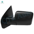 thumbnail image 4 of Driver & Passenger Side Mirrors, Left-Right Power Heated Textured Black Manual Folding with Turn Signal Light For 2004-2006 Ford F-150, Door Mirror Pair of 2, 4 of 10