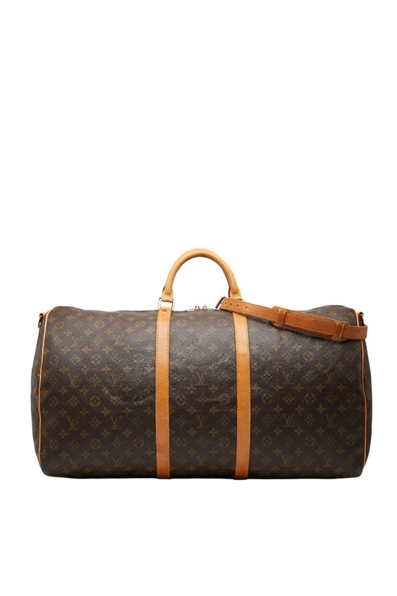 Pre-Owned Louis Vuitton Monogram Keepall Bandouliere 60 Boston/Shoulder Bag, 2-Way, M41412,...