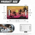 thumbnail image 7 of Whosucclay Tropical Sunset Silhouette Golf Cart Seat Cover, Breathable Anti-Fade Wear-Resistant Golf Seat Cover for Yamaha EZGO Club Car, 52.36" x 32.28", 7 of 7
