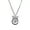 0.5 carat Moissanite, variant on 925 Sterling Silver Moissanite Dynamic Necklace, Women's Crown and Beating Heart Silver Pendant Clavicle Necklace
