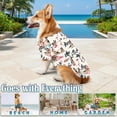 thumbnail image 2 of German Shepherd Beach Hawaiian Shirt, German Shepherd Dog Tropical Vacation Pattern Button Down Shirt for Adults or Dogs, Short Sleeve Summer Shirt, 2 of 8