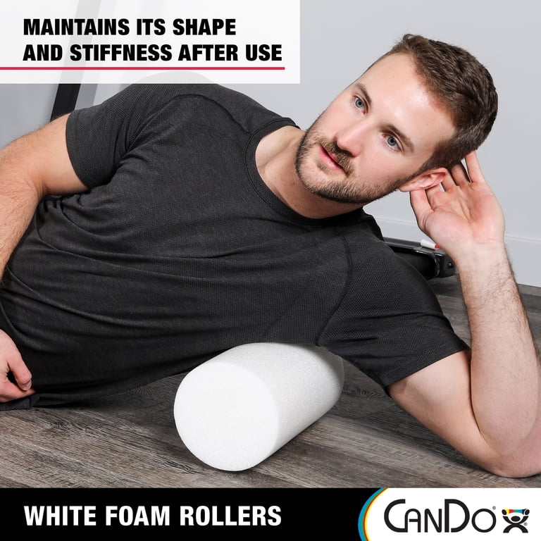 CanDo Professional Grade White Foam Roller, 36-Inch photo 5