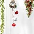 thumbnail image 4 of CreativeArrowy Christmas Decorations New Year Gift Jingle Bells Colleagues Iron Hemp Rope Wreaths Relatives Anti-oxidation Wind Chimes, 4 of 12