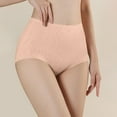 thumbnail image 2 of Women's High Waist Underwear Breathable Comfortable Non Silk Crotch Lightweight Soft Stretch Panties for Daily Wear, 2 of 5