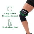 thumbnail image 2 of CURAD Neoprene Pull-Over Knee Support with Closed Patella, Medium, For Mild Sprains or Strains, Swelling, and Fluid Retention, 2 of 5
