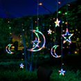 thumbnail image 5 of Luces De Cortina Lámpara 138LED Solar Moon Star Lights 8 modos Cortina de ventana Ramadan Home Party Light, 5 of 5